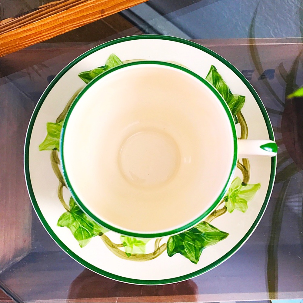 Franciscan Ivy Coffee Cup and Saucer - I Love Lucy ❤️ - Picture 3 of 8